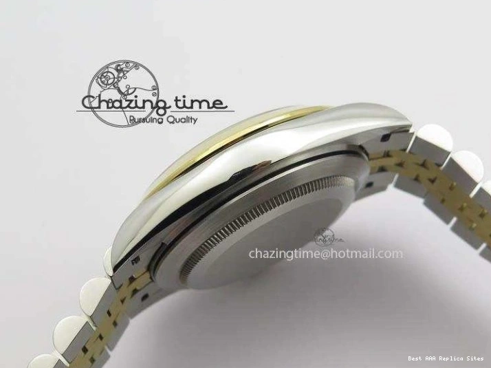 AAA Replica Watches SS A DateJust Version Edition II BP 3606 Bracelet Colorful 41mm Dial YG Jubilee Best Maker On Gray New Roman 0105